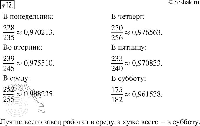 Изображение 12 Практическая ситуация По итогам работы за неделю отдел контроля телевизионного завода составил таблицу проверки качества телевизоров, выпущенных с конвейера:День...
