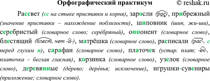 Изображение Орфографический практикум §31 ГДЗ Рыбченкова Александрова 8 класс